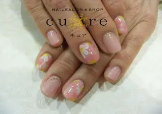 ショート ネイル ネイルサロン Cureのネイルデザイン