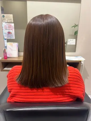 ミディアム カラー 佐藤里菜🎀 /モデル募集してますのヘアスタイル