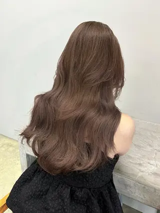 ロング カラー 髪質改善カラー♡/ 縮毛矯正/珠貴のヘアスタイル