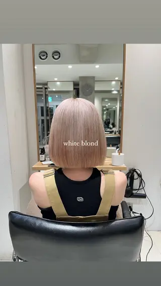 ショート MAYU/ハイトーン /レイヤーカットのヘアスタイル