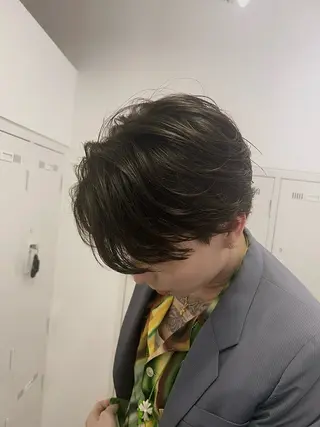 ミディアム パーマ メンズ ♠️メンズ特化／ 社 由樹♠️のヘアスタイル