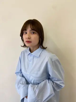 ミディアム パーマ特化美容師 mikuのヘアスタイル