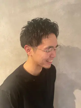 メンズ フリーランスシェアサロンルレイル所属・心斎橋/メンズ /ルレイル/地形真希のヘアスタイル