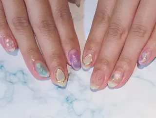 ネイル LUKE所属・もとまつ さちこのネイルデザイン