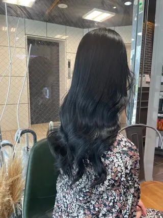 ロング カラー るか/透明感 カラー/アレンジのヘアスタイル