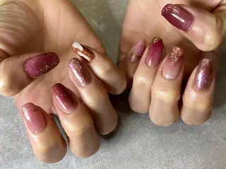 ネイル gluck(グリュック)所属・なかがわ まゆこのネイルデザイン