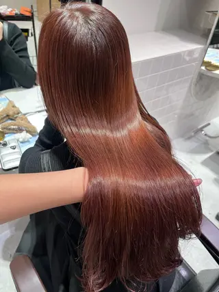 ロング カラー loulou所属・透明感カラー 💎飯塚ゆうきのヘアスタイル