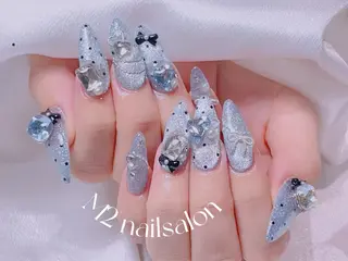 ネイル 長さだし専門店 M2 rikaのネイルデザイン