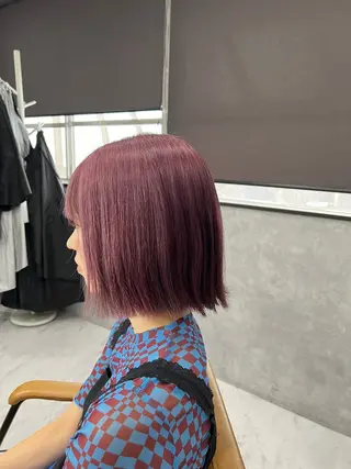 ショート カラー ハイトーン✨最新髪質 改善👩ryuyaのヘアスタイル