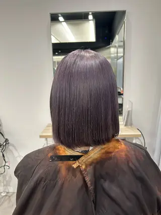 ショート カラー メンズ/ボブ/パーマ /くるみのマツエク・マツパデザイン