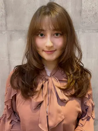 ロング 【縮毛矯正特化】 kyokaのヘアスタイル