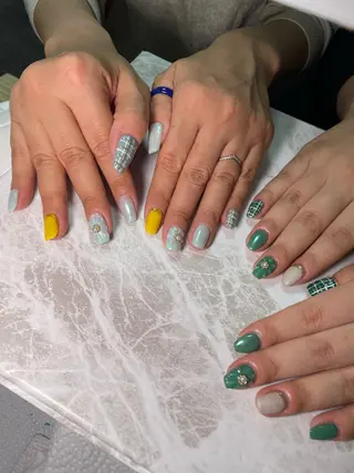 ネイル YOUTH nails waxing所属・YOUTH natsumiのネイルデザイン