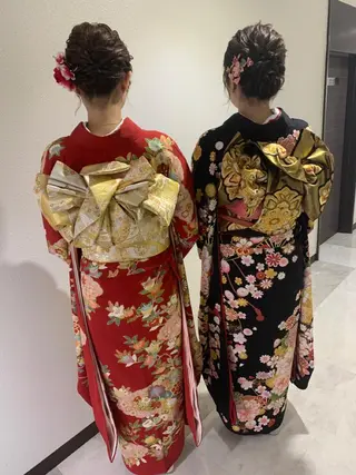 セミロング Delight ヘアメイク着付けのヘアスタイル