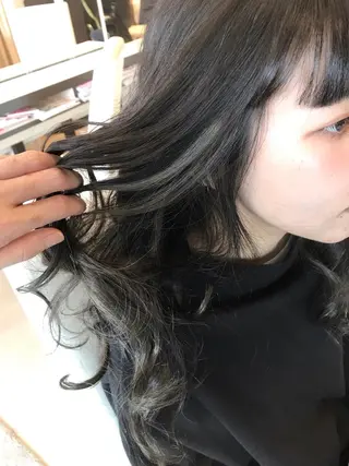 ロング カラー 武田 清久のヘアスタイル