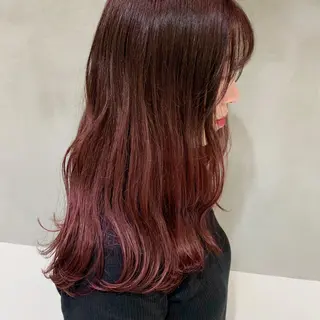 ロング カラー minami🪷 暖色カラーのヘアスタイル