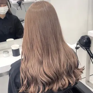 カラー ベージュ・ラベンダー カラー🎀りりのヘアスタイル