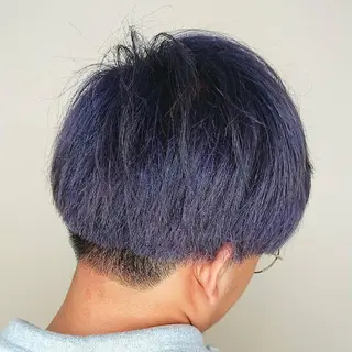 メンズ カラー パーマ ブリーチ/ヘアケア/ 艶髪/イギチハルのヘアスタイル