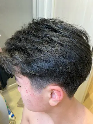 ショート メンズ 前原 凌汰のヘアスタイル