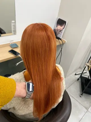 ロング カラー レイヤー/透明感 カラー🌿KANTAのヘアスタイル