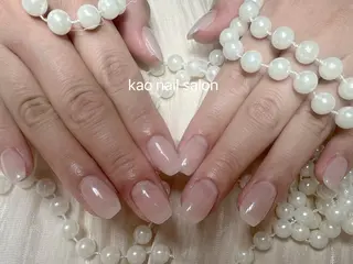 ネイル kao  パラジェル スカルプ/長さだしのネイルデザイン