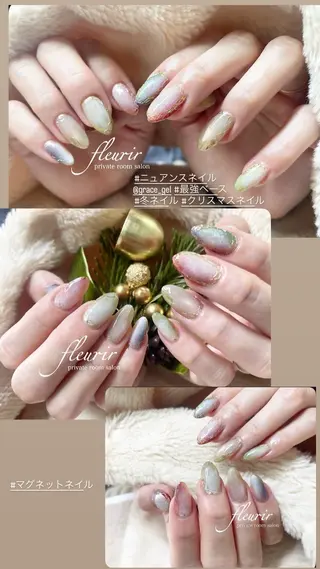ネイル フルリール 【プライベートサロンのネイルデザイン