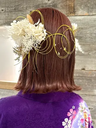 ヘアアレンジ 卒業式受付中🌻 肥田亜沙美のその他イメージ