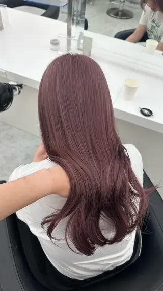 ロング カラー ガーリーstyle ❤︎misaki🏹のヘアスタイル