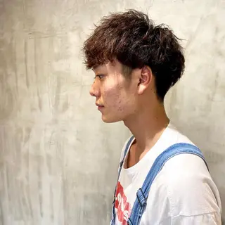 ショート メンズ ill副店長 立和田純也のヘアスタイル