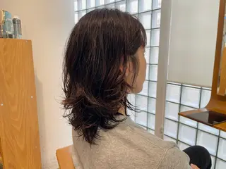 ミディアム パーマ マツゴウ　カズヤ/金 沢文庫／パーマのヘアスタイル