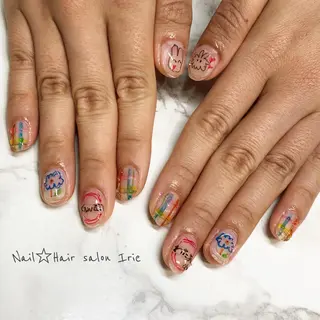 ネイル Hair salon Irie所属・與儀 知佳のネイルデザイン