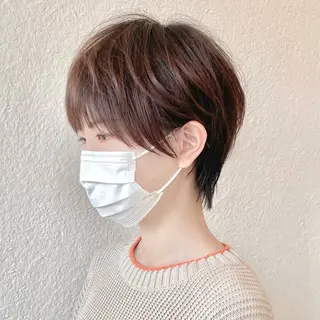 ショート カラー パーマ エターナル所属・髪質改善特化 谷口祐綺のヘアスタイル