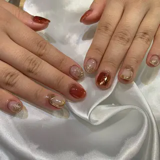 ネイル 糀屋 彩奈のネイルデザイン