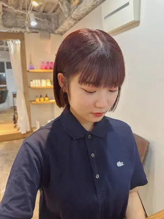 カラー 🧣misaki 透明感カラー🧣のヘアスタイル