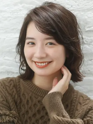 ミディアム 吉祥寺 似合 わせcut/kanaのヘアスタイル