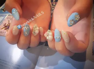 ネイル 4tunekick NAILS(フォーチュンキックネイルズ)所属・光森 淳子のネイルデザイン