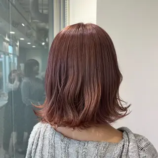 ミディアム 長井 麻帆のヘアスタイル