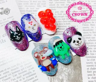 ネイル CROWN プライベートサロンのネイルデザイン