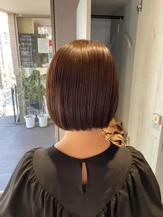 ショート カラー 韓国風/オシャレ /縮毛矯正/滝口琴未のヘアスタイル