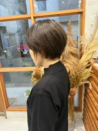 ショート ショートボブ／川崎 子安健太のヘアスタイル