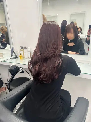 カラー ブリーチなし透明感 💗RYOTAのヘアスタイル
