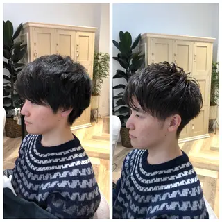 ショート LE所属・清水 秀幸のヘアスタイル