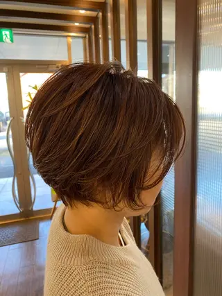 ショート 鈴木 千恵子のヘアスタイル