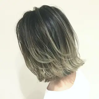 ショート カラー AMI Hair  supply所属・髪質改善カラー 韓国風レイヤーのヘアスタイル