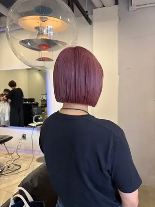 ショート Ethos produced by Vinyl's mix【エトス】所属・熊取谷 茉那のヘアスタイル