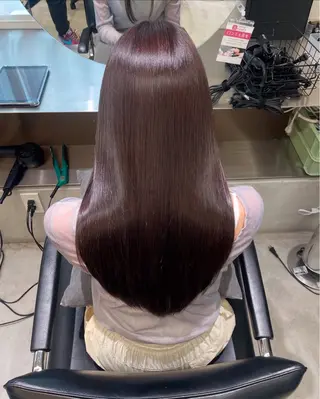 セミロング elena byartefice所属・安達 萌花のヘアスタイル