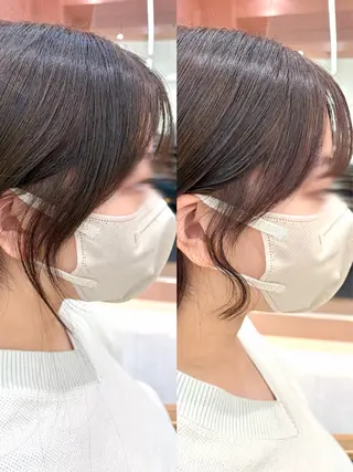 ショート あらい みゆのヘアスタイル