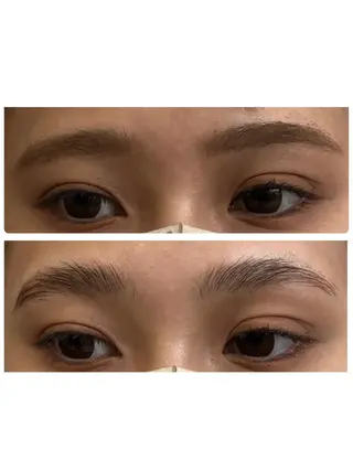 アイブロウ 羽エクステ/レイヤー ボブ💛横浜駅5分のヘアスタイル