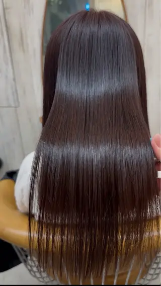 ロング 髪質改善✨縮毛矯正 ショートボブ/ともきのヘアスタイル