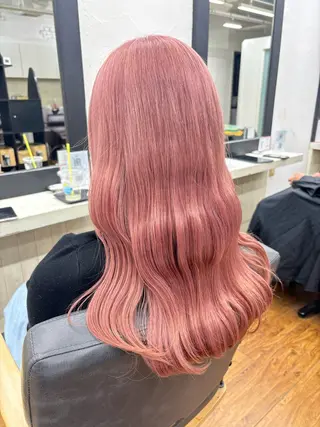 ロング カラー 香野 優子のヘアスタイル