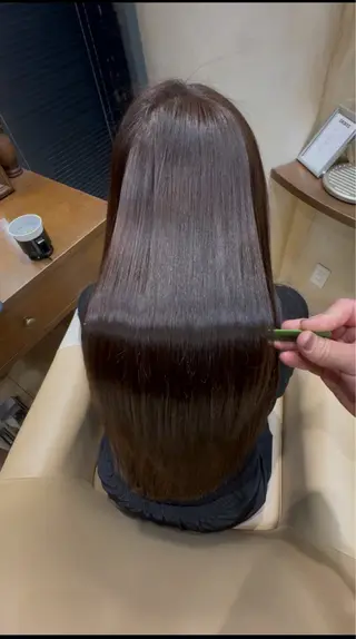 ロング パーマ 大澤 嵩のヘアスタイル